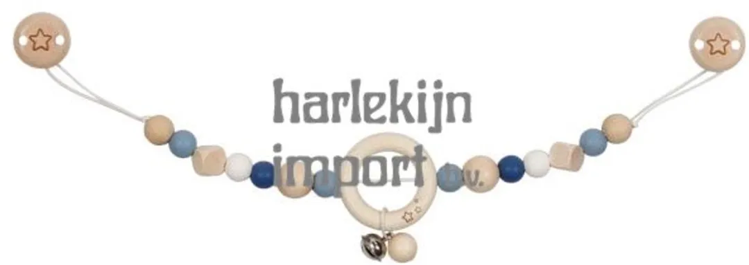 Goki Baby Kinderwagenspanner Hart Blauw L40cm