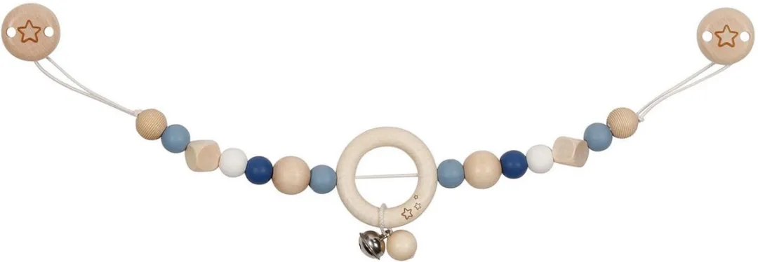 Goki Baby Kinderwagenspanner Hart Blauw L40cm