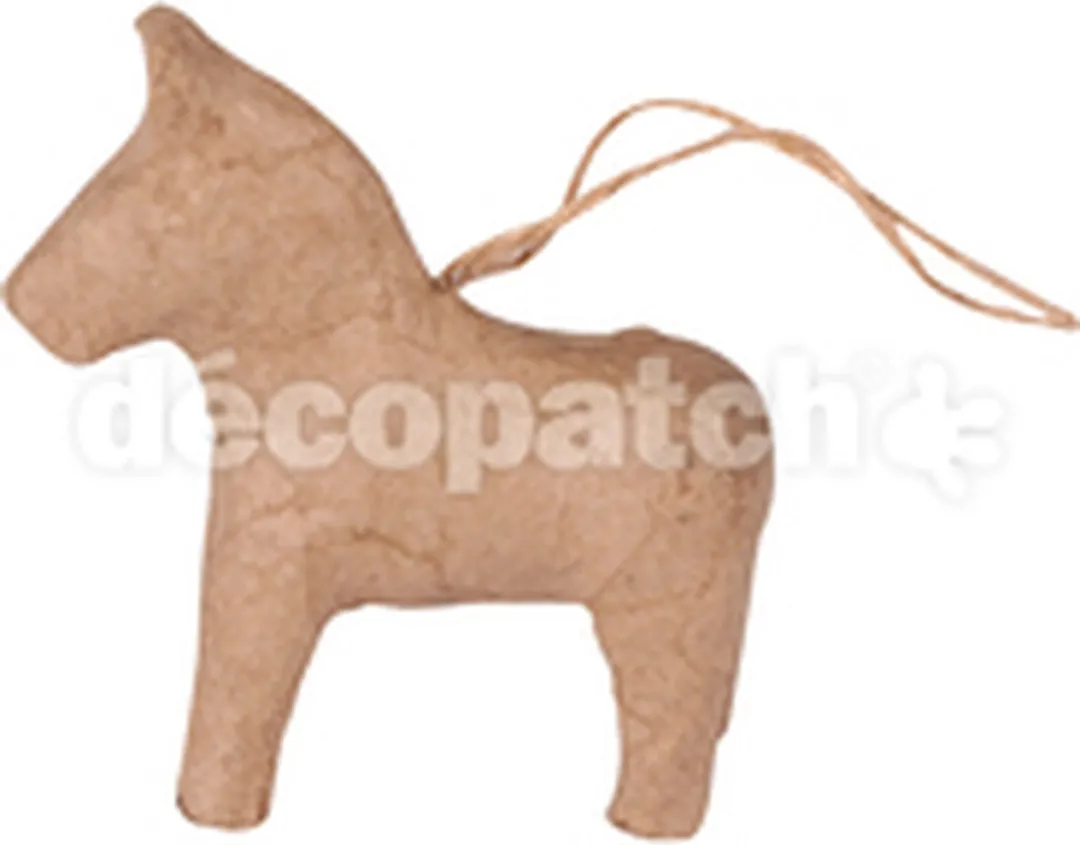 Decopatch Zweeds Paardje Hanger Kerstmis