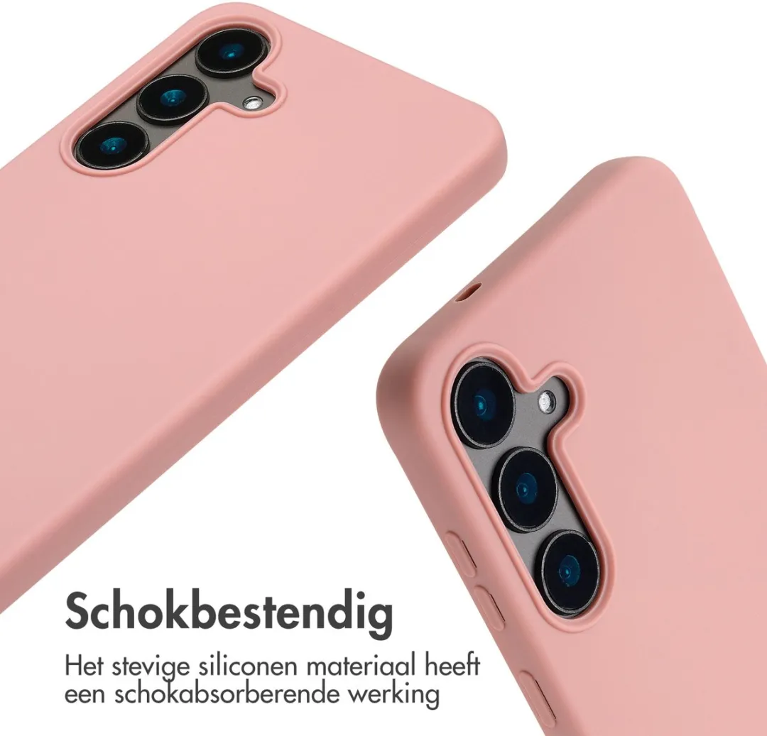 Imoshion Hoesje Samsung Galaxy S25 FE - Siliconen - Sand Pink - afbeelding 6 van 6