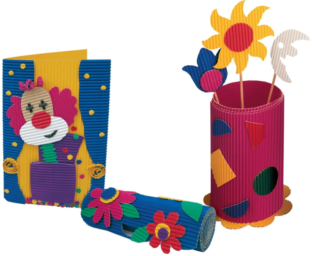 Folia Golfkarton 50x70cm Helgroen - 10 Stuks
