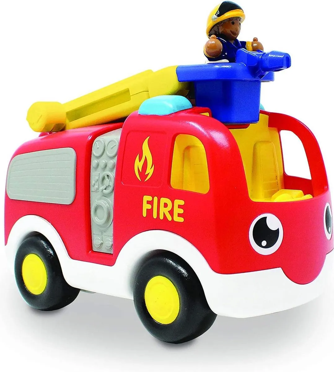 WOW Toys Ernie Brandweerwagen - Multikleur