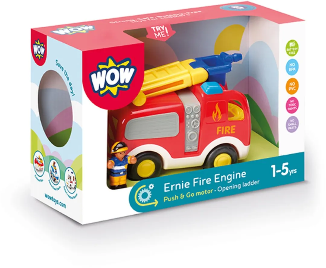 WOW Toys Ernie Brandweerwagen