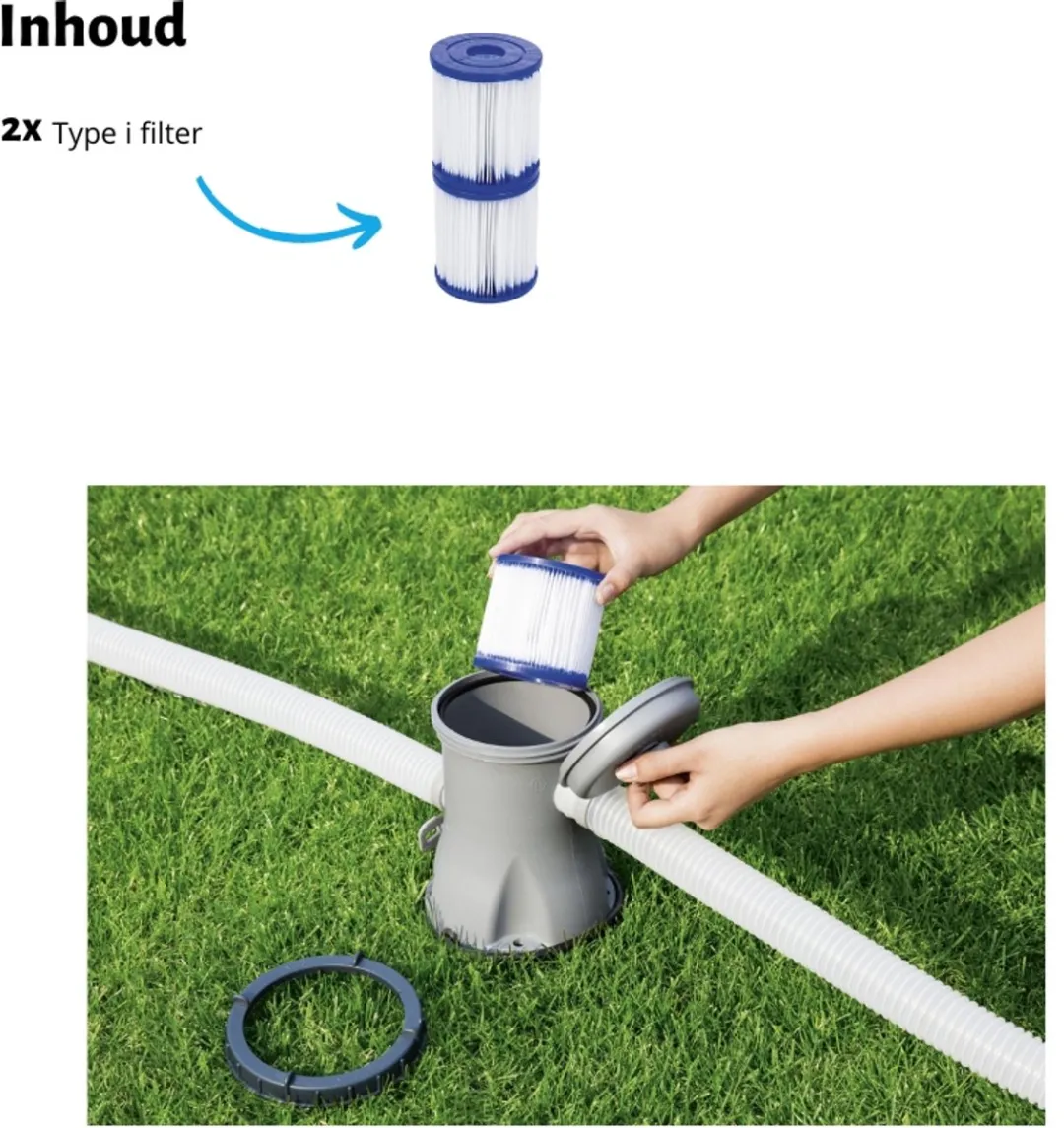 Bestway Steel Pro Zwembad 366x76cm - Blauw - 6473L - afbeelding 6 van 6