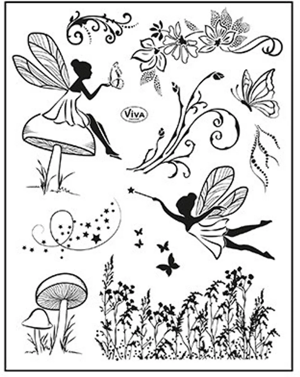 Viva Decor Clear Stamp Elven