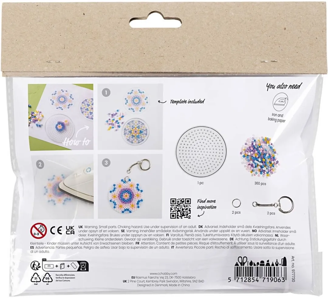 Creativ Company Mini Hobbyset Strijkkralen Bedels - Multicolor