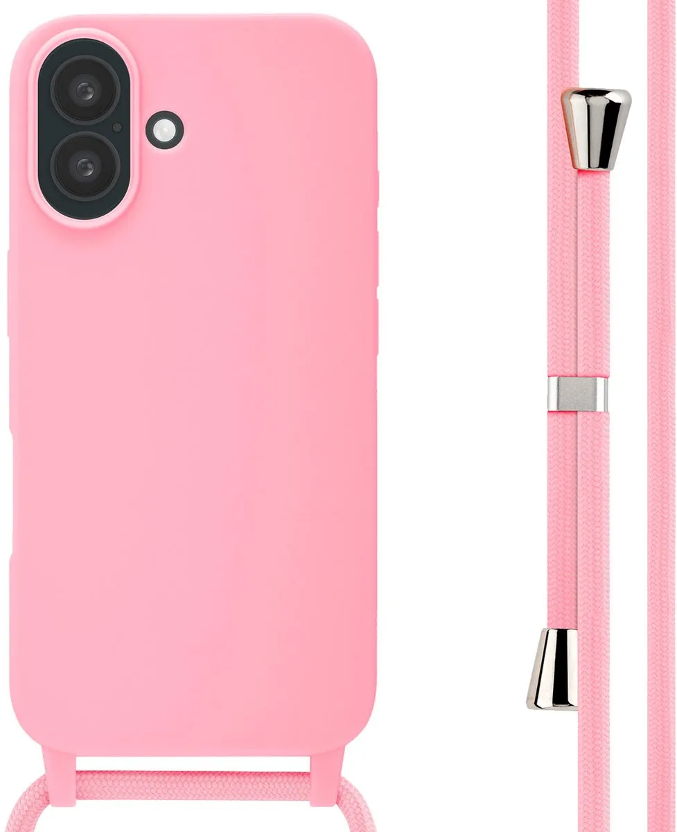 Imoshion iPhone 16 Siliconen Hoesje Roze