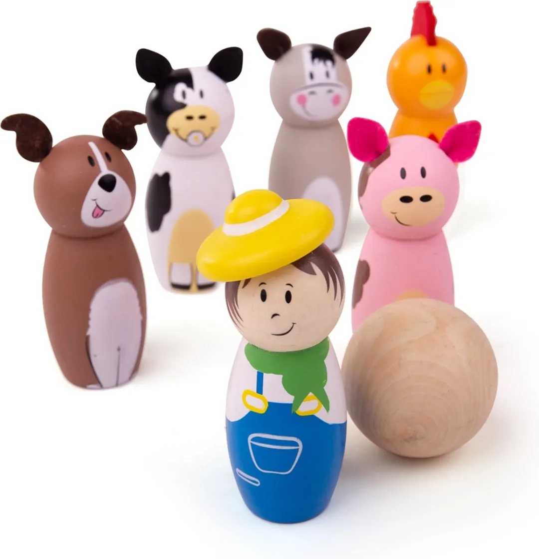 BIGJIGS Bowlen Boerderij