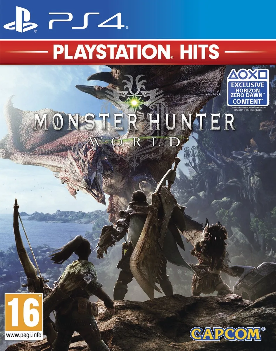 Capcom Monster Hunter World PS4 - 4 Spelers Online