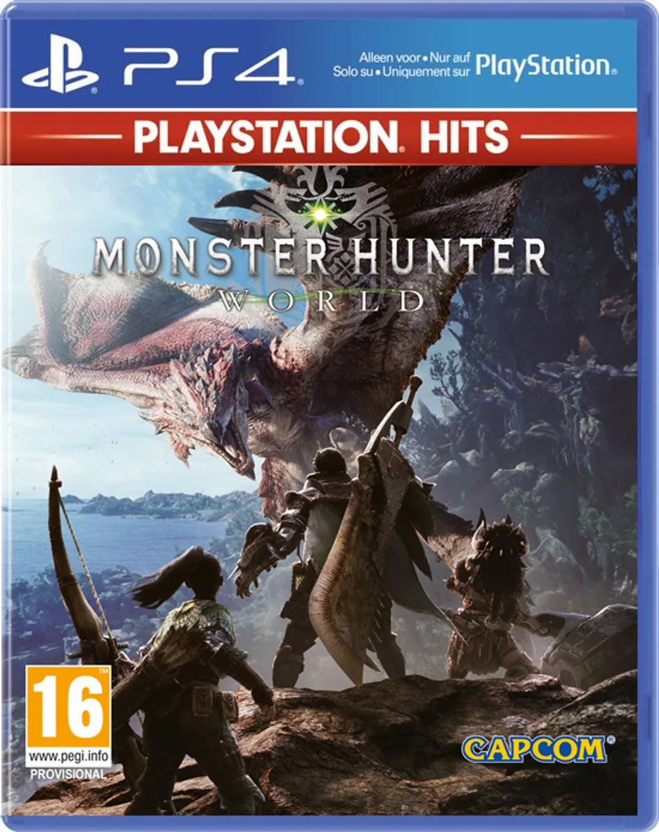 Capcom Monster Hunter World PS4 - 4 Spelers Online