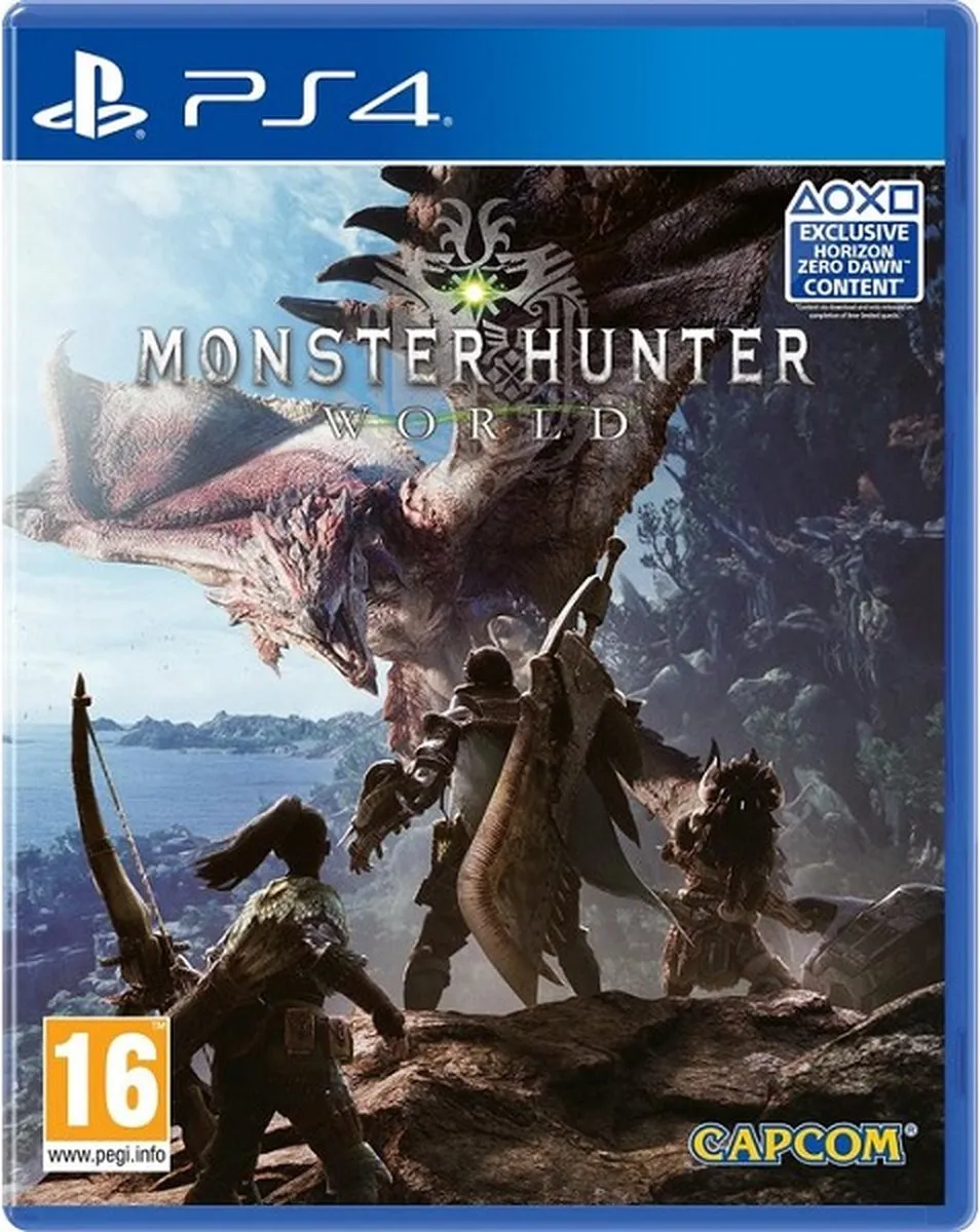 Capcom Monster Hunter World PS4 - 4 Spelers Online