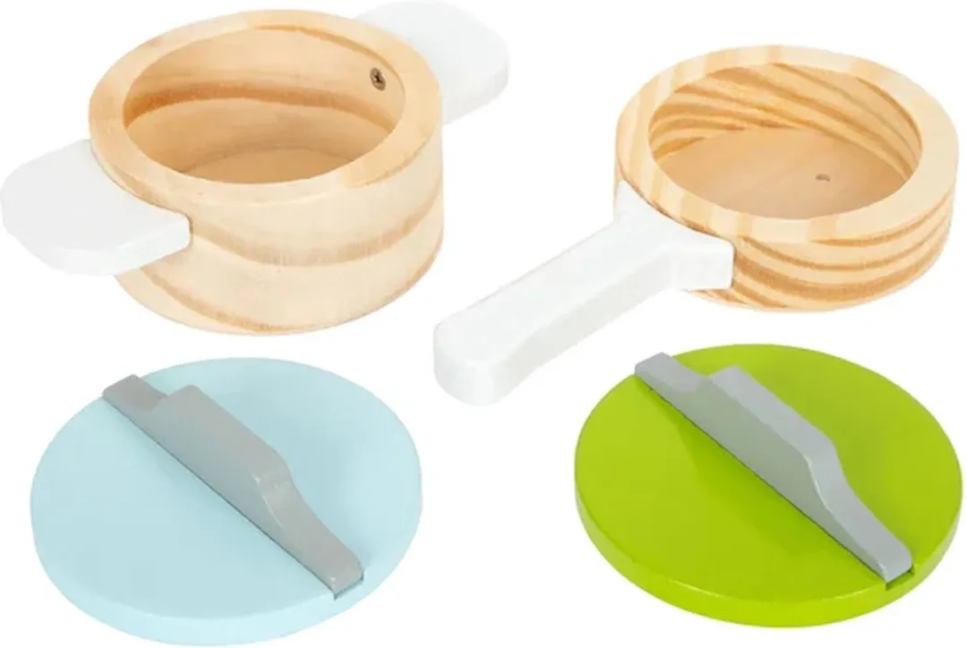 Small Foot Houten Kook- en Servies Set 15-delig - Multicolor