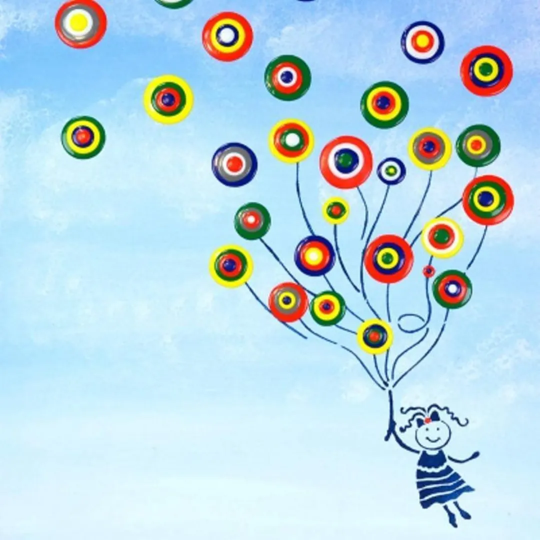 Viva Decor Blob Verfset Luchtballonnen - 6x90ml