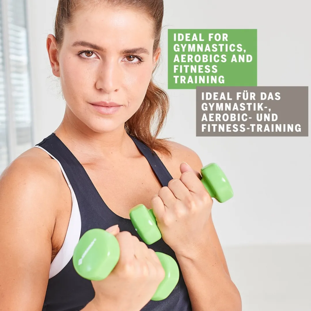 Schildkröt Dumbbells Fitness Set 2x1kg - Multicolor