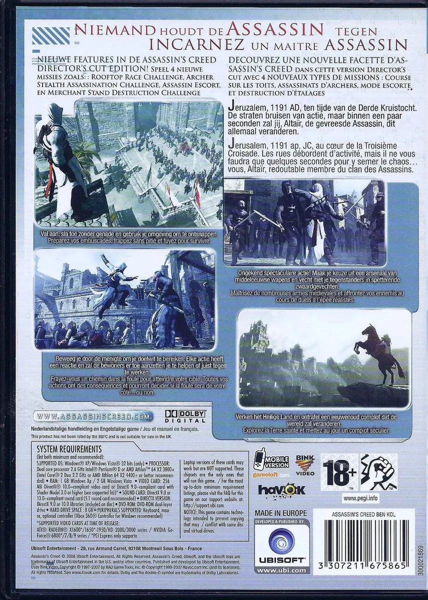 Ubisoft Assassin's Creed - 1 Speler