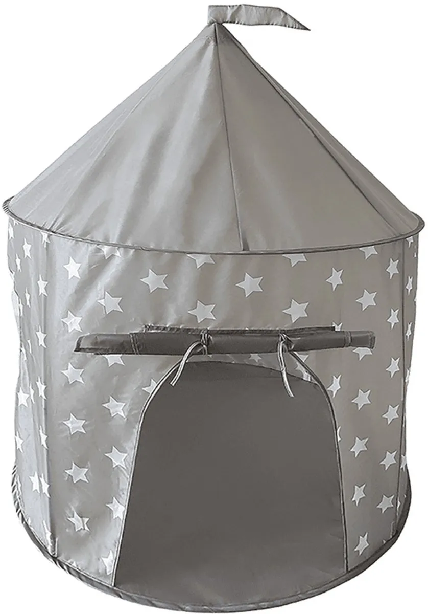Knorrtoys Speeltent Grijs met Witte Sterren