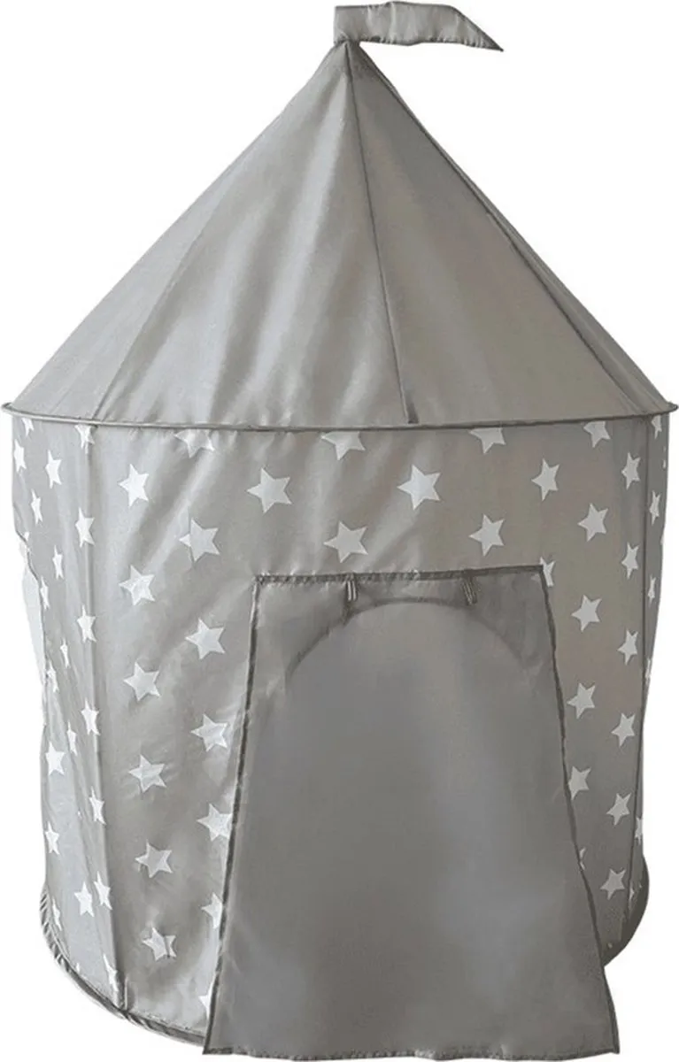 Knorrtoys Speeltent Grijs met Witte Sterren