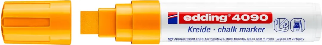 edding 4090 Krijtmarker Neon Oranje - 4-15mm
