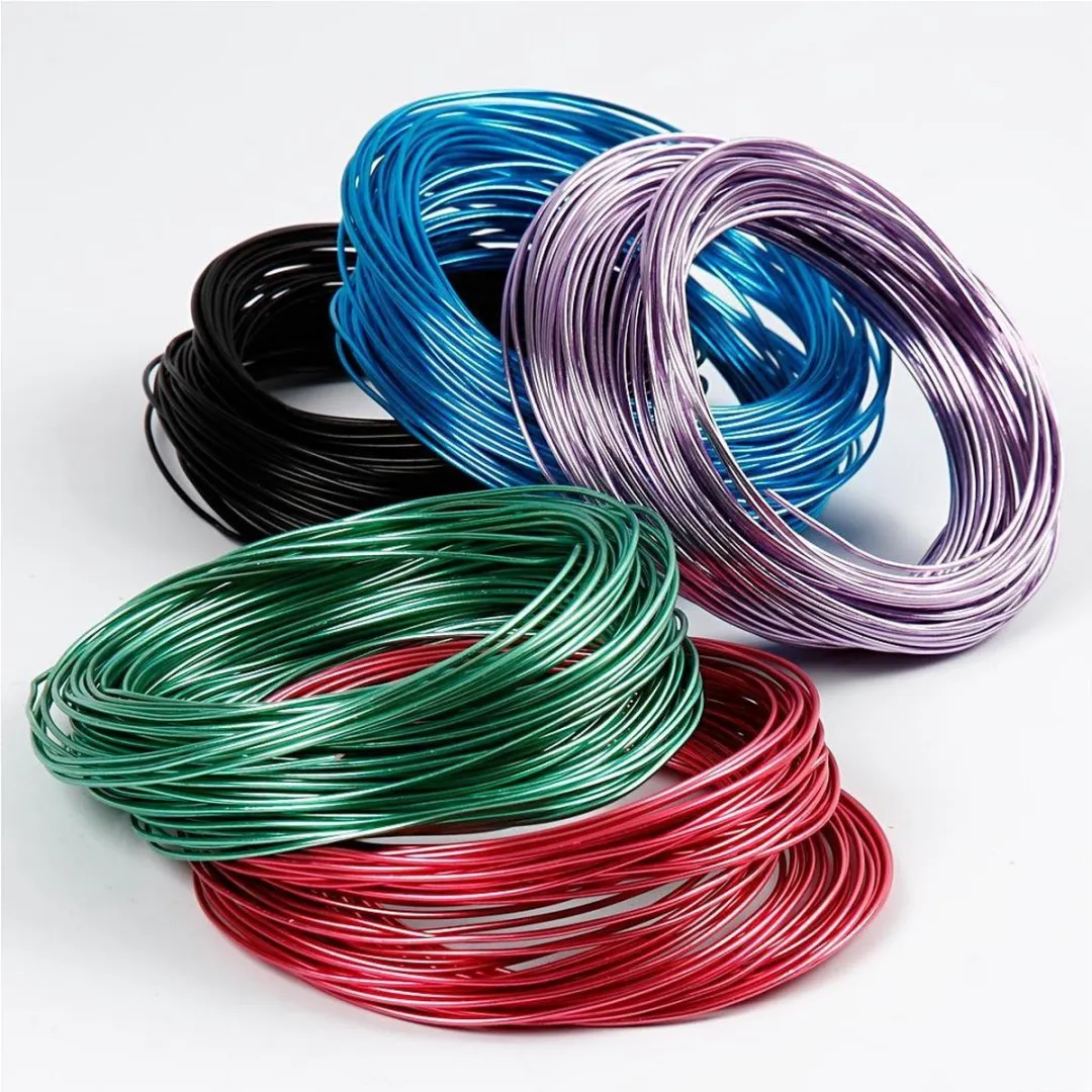 Creativ Company Aluminium Draad Assortiment 1,5mm - 5x100m Multicolor