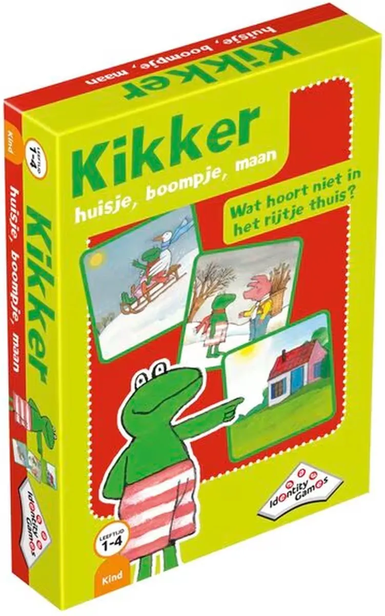 Identity Games Kikker Huisje Boompje Maan Spel