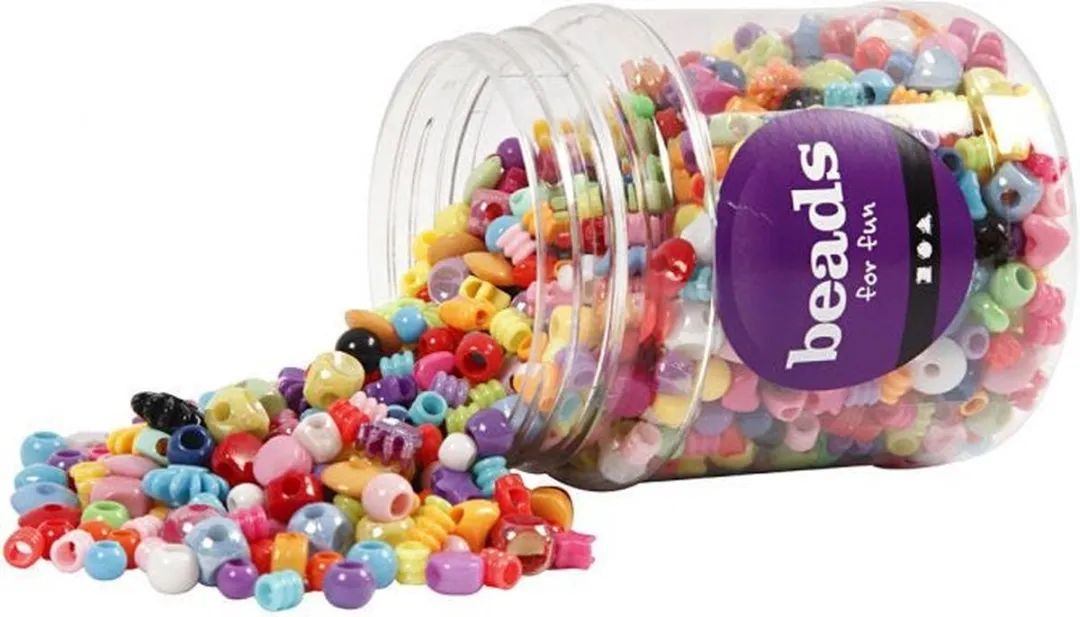Creativ Company Plastic Kralen Figuren 6mm