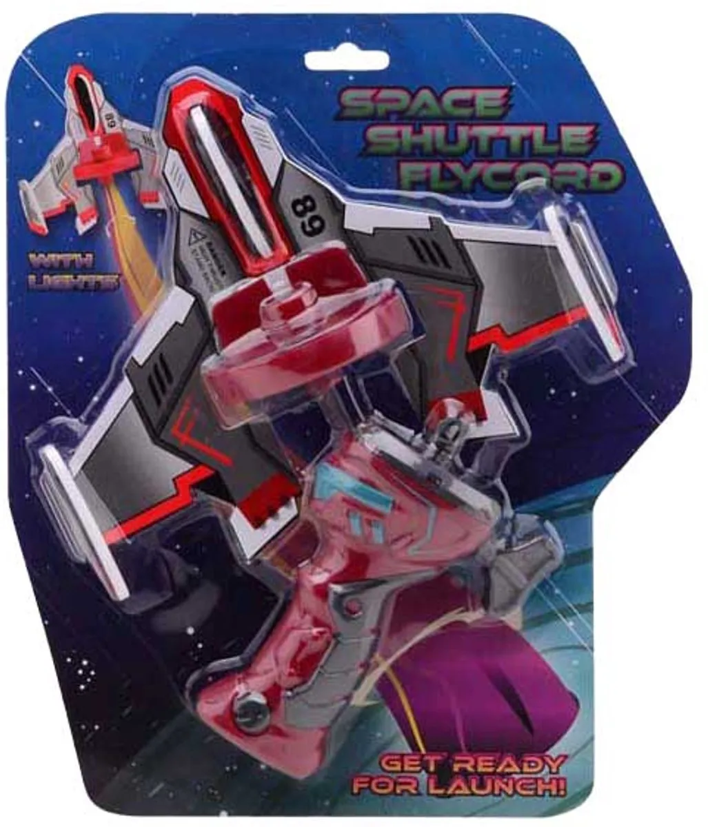 Johntoy Flycord Space Shuttle 29695 - Lichtspel - Multikleur