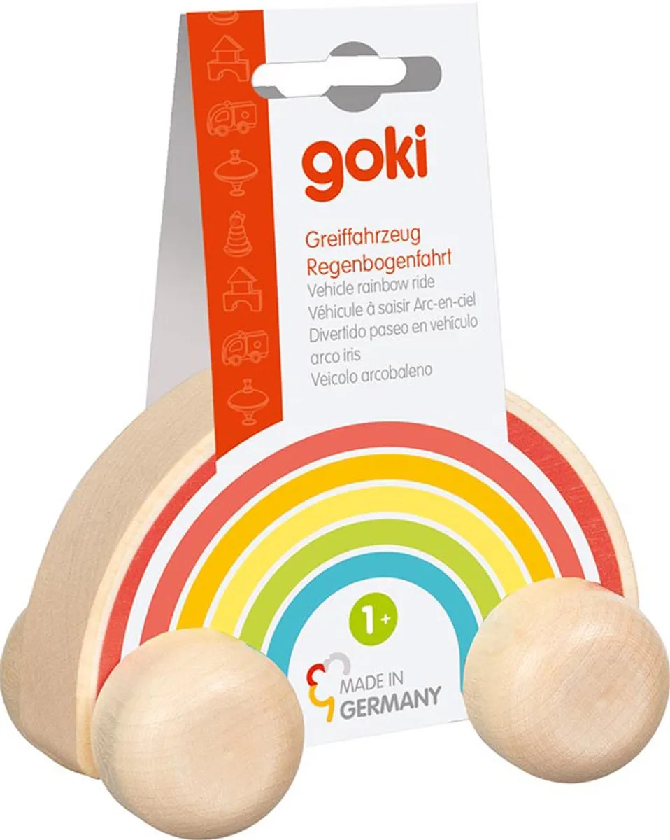 Goki Rainbow Ride Racebaan - Multi kleuren