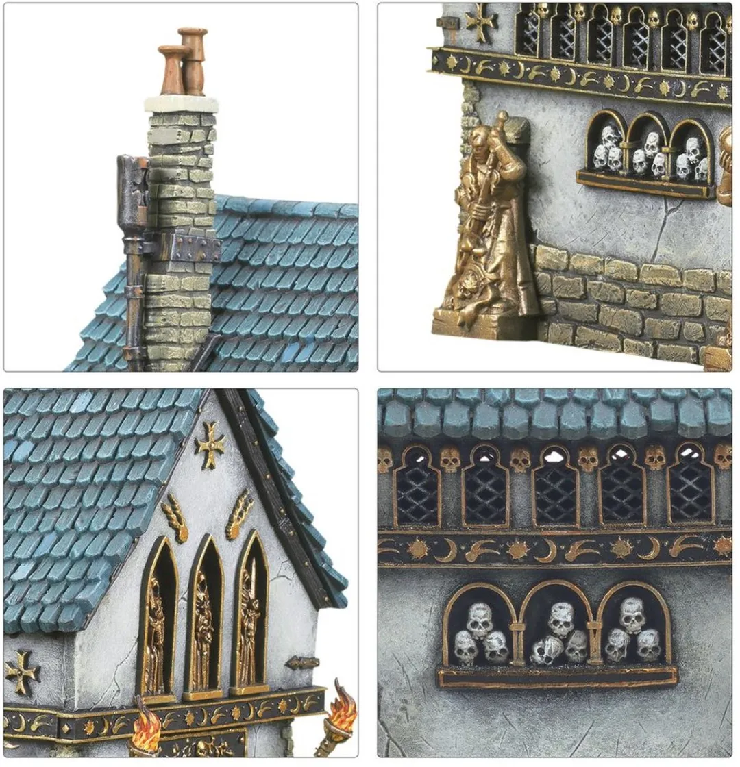 Games Workshop Old World Sigmarite Chapel of the Empire - 39 Onderdelen