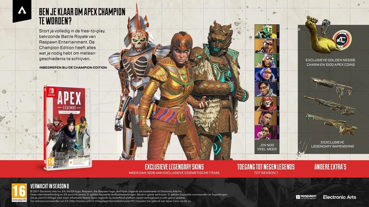 EA Apex Legends Champion Edition Switch Code