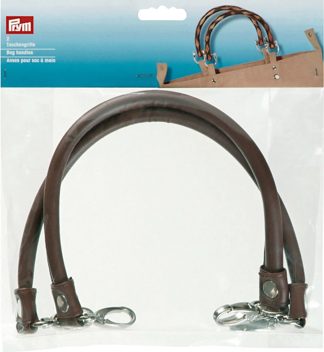 Prym Laura Tasgrepen 48cm - 2 Stuks - afbeelding 2 van 3