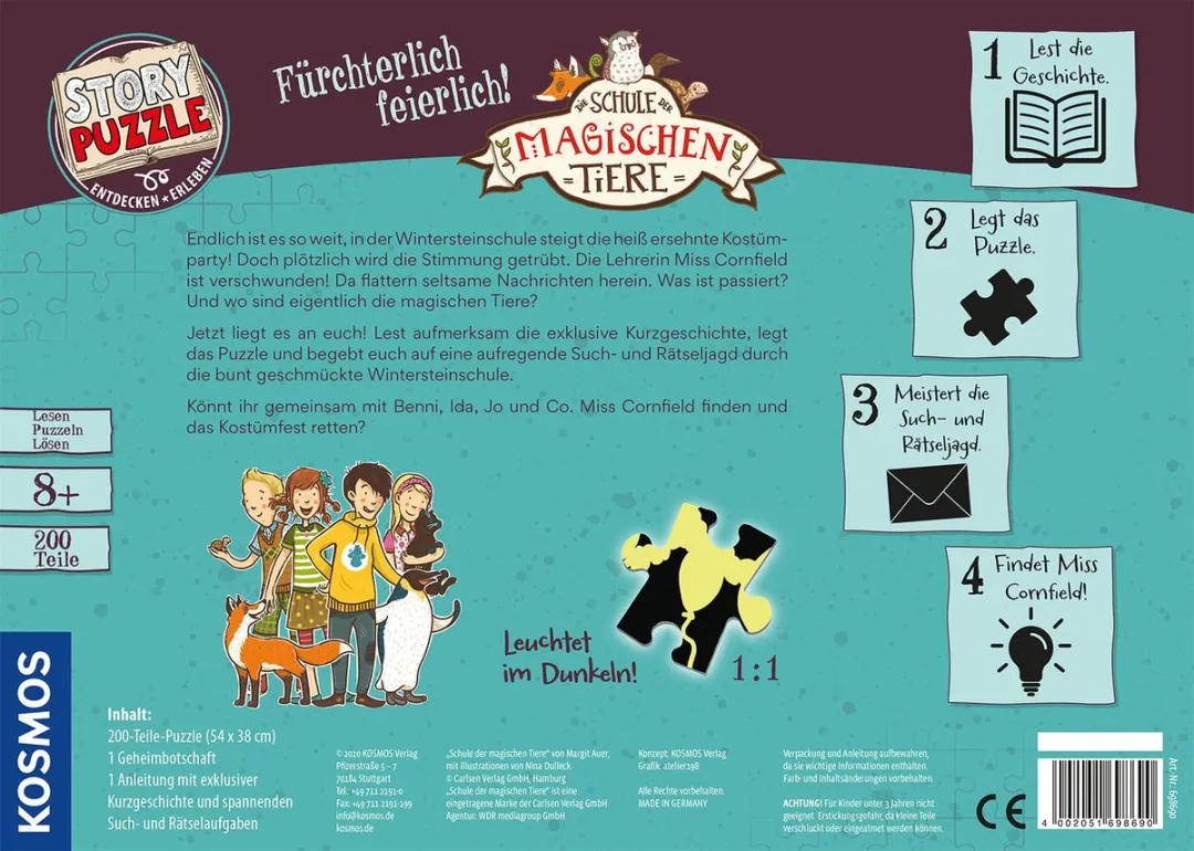 Kosmos Puzzel 200 Stuks