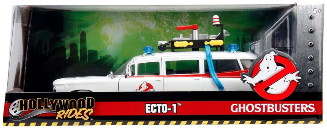 Jada Toys Ghostbusters ECTO-1 1:24 - Wit