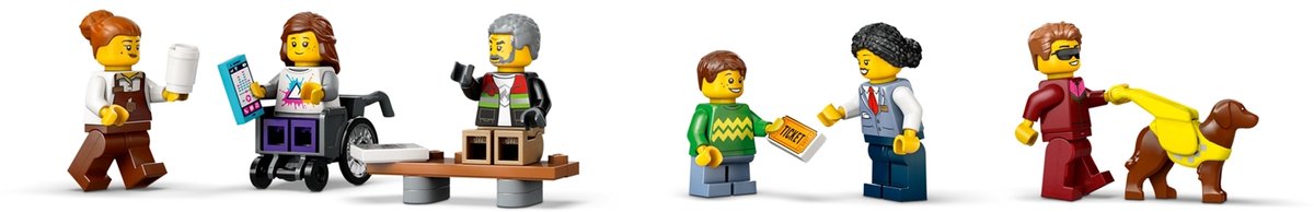 LEGO City Stadstram en station - 60423