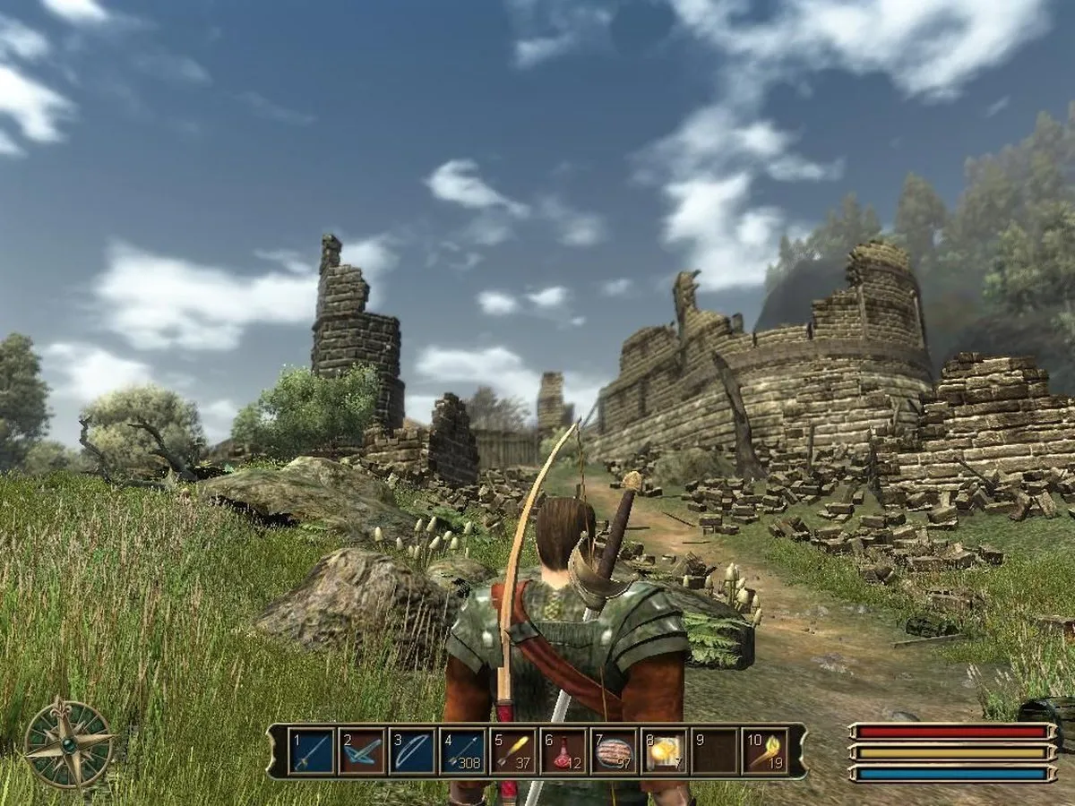 Microsoft Gothic 3 - afbeelding 6 van 6