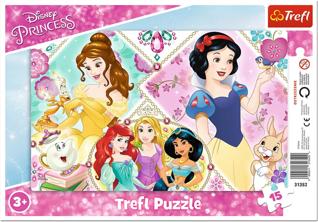 Trefl Princess Puzzel 15 Stuks