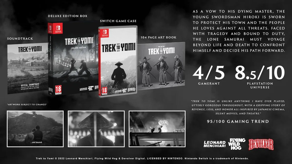 Mindscape Trek to Yomi Deluxe Edition - Switch