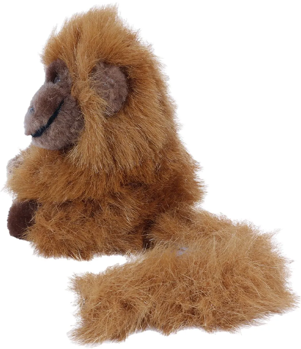 PIA Pluche Leeuwaap Knuffel 12cm - Bruin