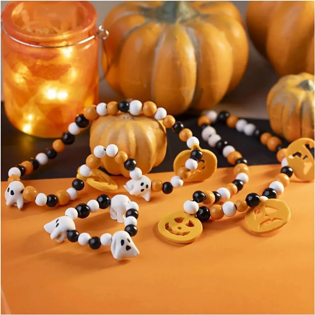 Creativ Company Mini Halloween Hobbyset Halsketting & Armband - Multicolor