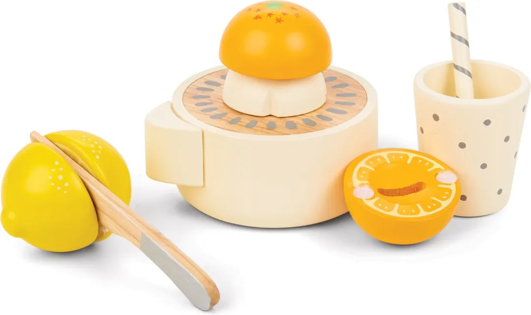 New Classic Toys Houten Citruspers Speelset - 3-delig