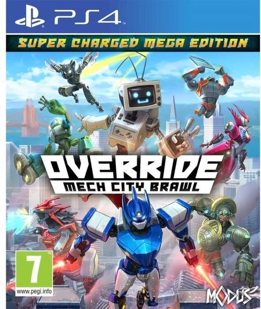 Mindscape Modus Games Override Mech City Brawl Super Charged Mega Edition