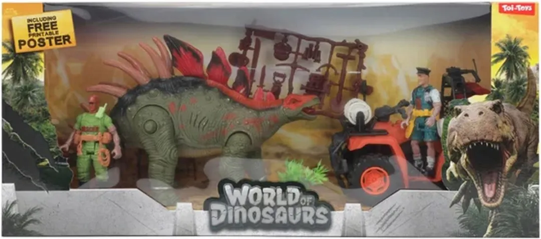 Toi-Toys World of Dinosaurs Quad Speelset - Multicolor - afbeelding 6 van 6