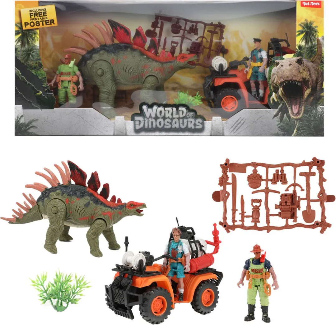 Toi-Toys World of Dinosaurs Quad Speelset