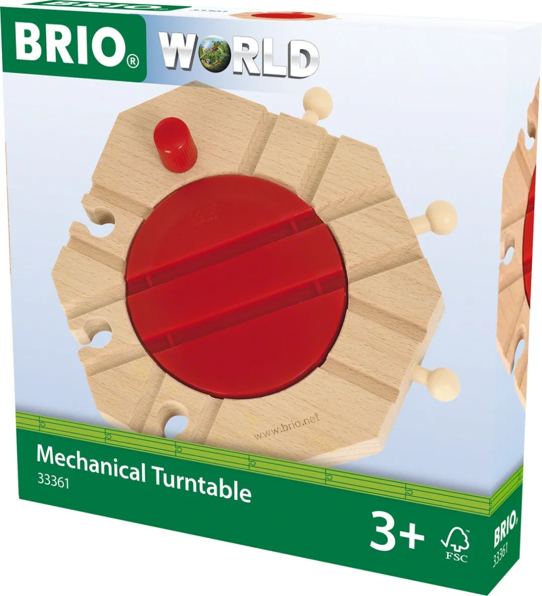 BRIO Mechanische Draaitafel 33361 - Multi