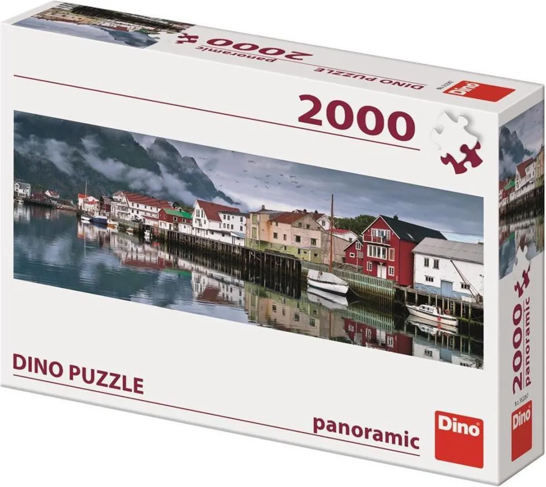 Dino Toys Panorama Vissersdorp Legpuzzel 2000 Stuks