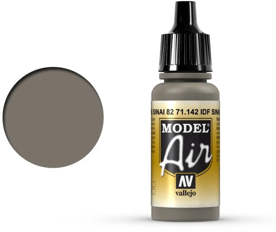 Vallejo Model Air IDF Sinai Grey Acrylverf 17ml