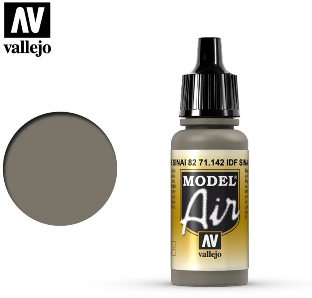 Vallejo Model Air IDF Sinai Grey Acrylverf 17ml
