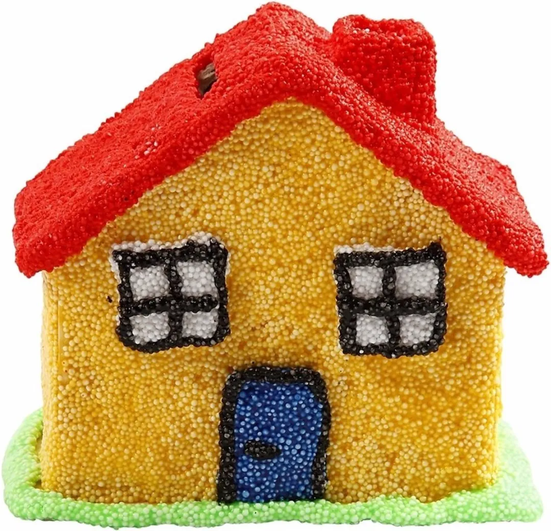 Creativ Company Spaarpot Huisje Beige - 10cm