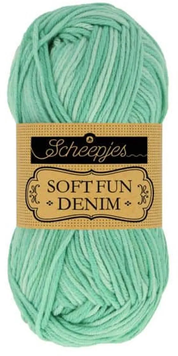 Scheepjes Softfun Denim 516 - 50g - Groen