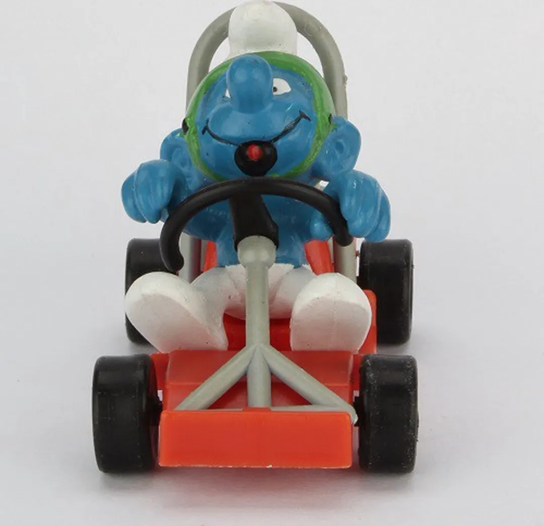 Schleich Smurf Raceauto 40218 - Multicolor