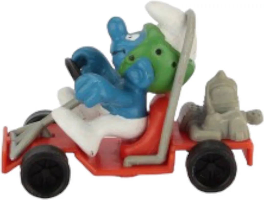Schleich Smurf Raceauto 40218